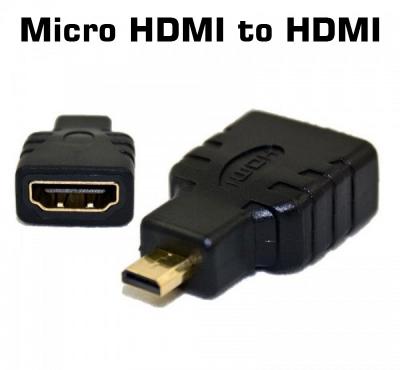Micro HDMI to HDMI Dönüştürücü Adaptör