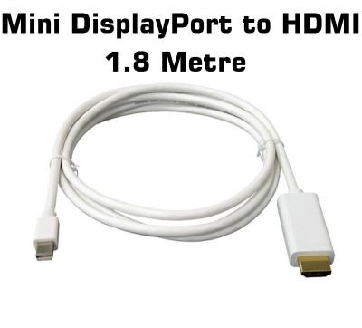 Mini DisplayPort (Thunderbolt) - HDMI Çevirici ve Uzatma 1.8 Mt.
