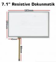 Resistive Endüstriyel Dokunmatik Panel 7.1" 165x103mm