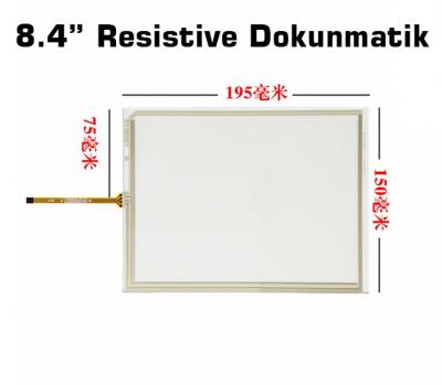 Resistive Endüstriyel Dokunmatik Panel 8.4" 195x150mm