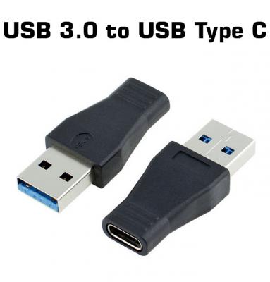 USB 3.0 Erkek to USB 3.1 Type C Dişi Dönüştürücü Adaptör