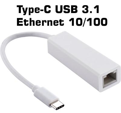 USB 3.1 Type C - Ethernet Çevirici