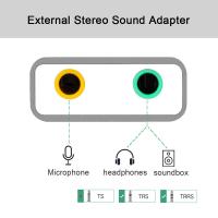 USB Type C Ses Kartı - Harici 3.5mm Audio Jack