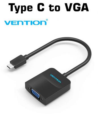 Vention USB Type C 3.1 to VGA Dönüştürücü Adaptör 